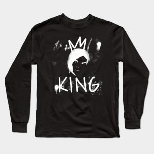 King Tyler - White Long Sleeve T-Shirt